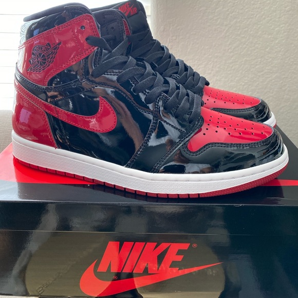 Jordan Other - NIB Air Jordan 1 Retro High OG Patent Bred - mens